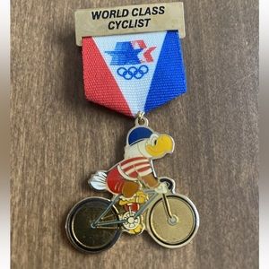 Los Angeles Olympic Committee - 1980 World Class Cyclist Pin